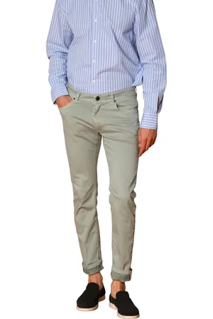 Masons Uomo, Pantaloni, Verde, W40, new