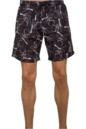 Philipp Plein Uomo, Costumi da bagno, Nero, M, new