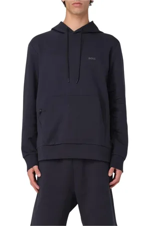 HUGO BOSS Uomo, Felpe, Blu, M, new