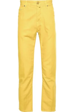 Jacob Cohen Uomo, Pantaloni, Giallo, W35, new