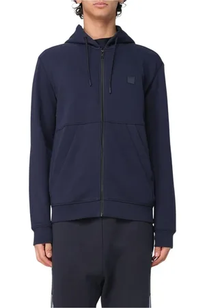 HUGO BOSS Uomo, Felpe, Blu, S, new