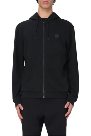HUGO BOSS Uomo, Felpe, Nero, S, new