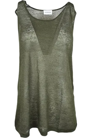 P.A.R.O.S.H. Donna, Top, Verde, L, new