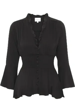 Set Intimo Negligé In Velluto Grigio Con Pizzo - Donna