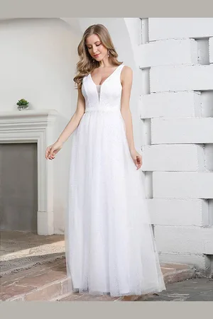 milanoo.com A terra Zip svasata smanicato con scollo a V