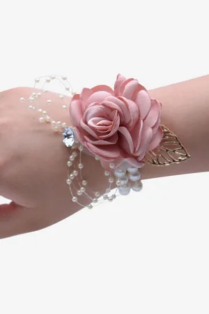 milanoo.com Fiori da polso da sposa per damigelle d\\