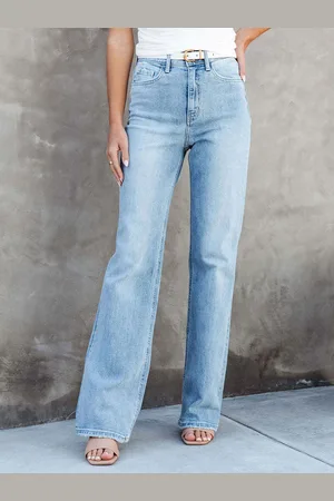 milanoo.com Jeans da donna Pantaloni casual in denim