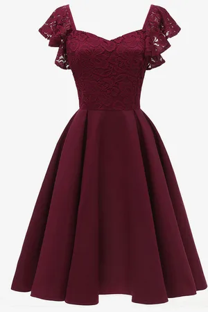 milanoo.com Abito glamour vintage stile Audrey Hepburn degli anni \\