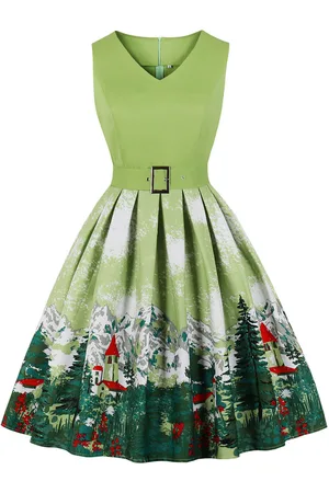 milanoo.com Abito vintage da donna anni \\