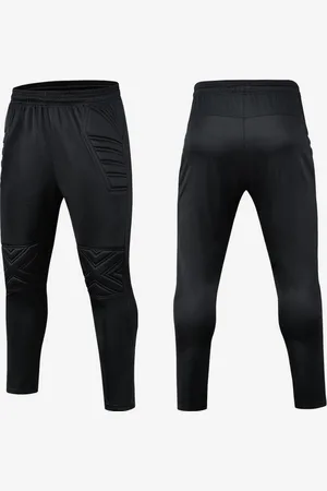 milanoo.com Pantaloni da portiere da calcio da uomo Pantaloni da allenamento traspiranti