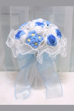 milanoo.com Fiori da matrimonio in misto cotone/poliestere con forma a filo