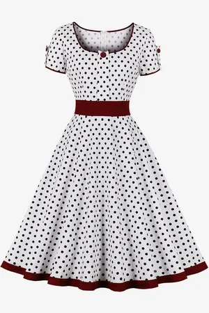 milanoo.com Abito glamour vintage anni \\