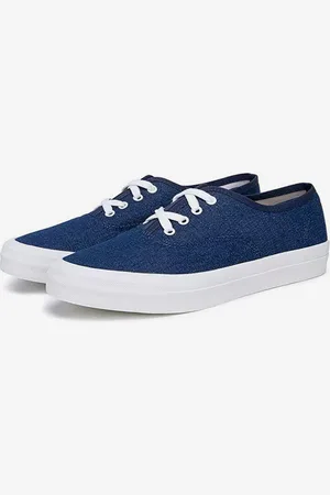 milanoo.com Scarpe sportive da uomo alla moda in tela con punta tonda e cestino