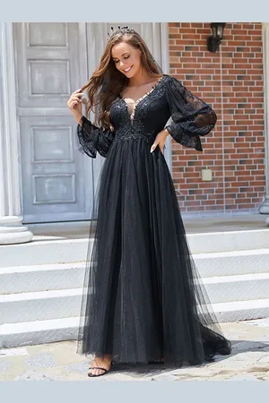 milanoo.com Abiti da sposa gotici 2025 A-Line maniche lunghe in pizzo con abito da sposa in strascico Personalizzazione gratuita