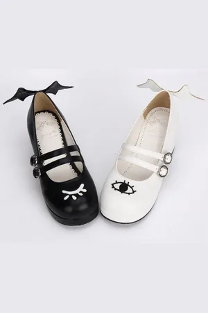 milanoo.com Gothic Lolita scarpe doppio cinturino male Ali Mary Jane scarpe