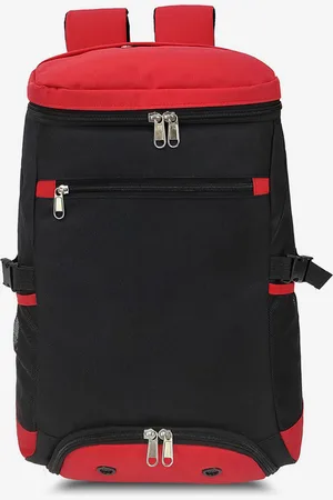 milanoo.com Zaino per uomo Borsa da ciclismo patchwork rossa