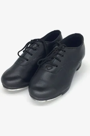 milanoo.com Scarpe da tip tap da donna Scarpe da ballo con tacco basso in lamiera di alluminio bianca