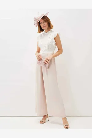 milanoo.com Abito per la madre collo gioiello maniche corte una linea di abiti da sposa in pizzo personalizzazione gratuita