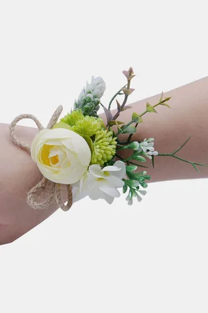 milanoo.com Fiori da polso da sposa per damigelle d\\