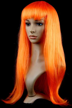 milanoo.com Parrucche per capelli di Halloween Parrucche lunghe e lisce di carnevale