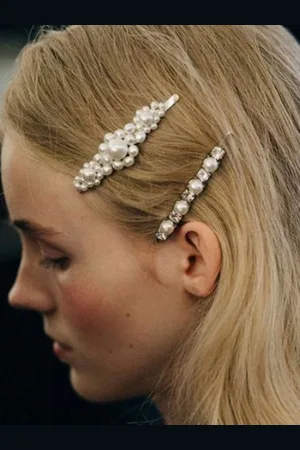 milanoo.com Copricapo da sposa Accessori per capelli con perle a forcina per la sposa