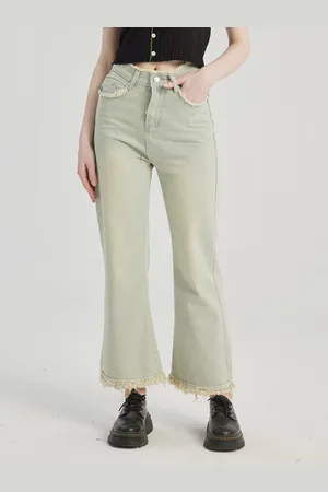 milanoo.com Jeans a zampa d\\