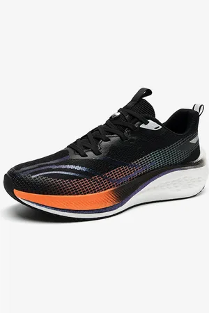 milanoo.com Scarpe da passeggio basse da uomo con suola spessa comode leggere colori a contrasto scarpe da trekking