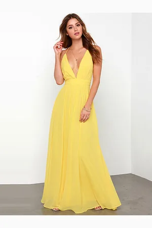 milanoo.com Abito sexy con scollo profondo e spalline sottili maxi abiti da ballo