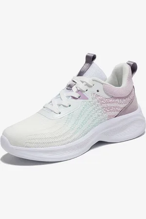 milanoo.com Scarpe da corsa da donna scarpe sportive con lacci e punta tonda