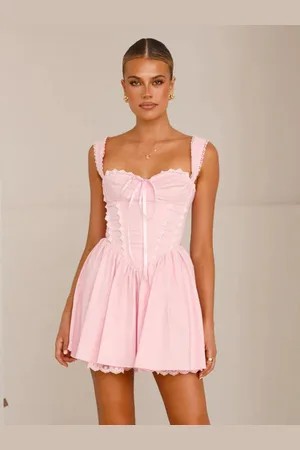 milanoo.com Miniabito con pizzo per l