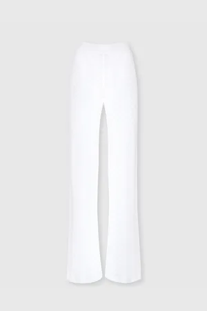 Missoni Pantaloni dritti motivo chevron tono su tono, Donna