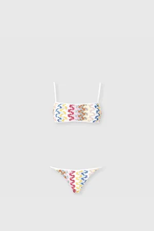 Missoni Bikini a fascia in pizzo di viscosa lamé, Donna