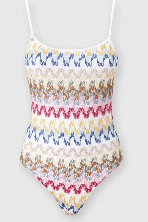 Missoni Costume intero in pizzo di viscosa lamé, Donna