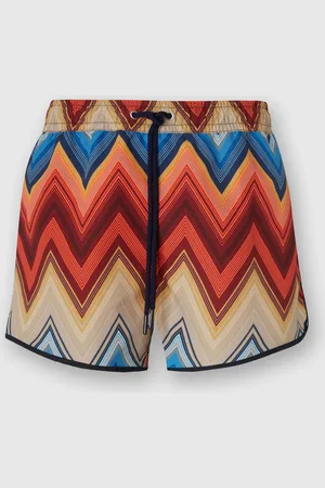 Missoni Boxer mare con stampa macro zig zag, Uomo