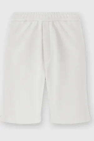 Missoni Shorts in cotone con inserto zig zag, Uomo