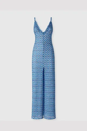 Missoni Abito copricostume in viscosa motivo conchiglia lamé con spacco, Donna