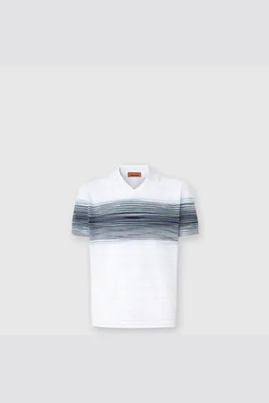 Missoni Polo in maglia di cotone a nido d