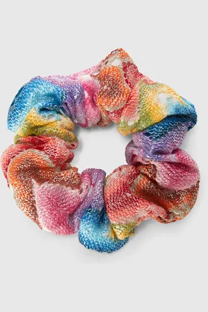 Missoni Scrunchie per capelli in maglia chevron, Bambina