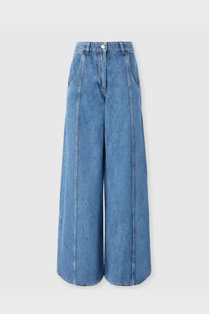 Missoni Pantaloni a gamba ampia in denim, Donna