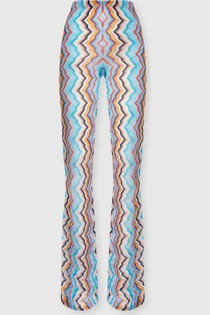 Missoni Pantalone lungo dritto in viscosa, Donna