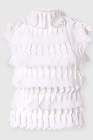 Missoni Top senza maniche con balze, Donna