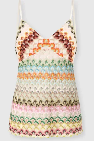 Missoni Top in pizzo senza maniche, Donna