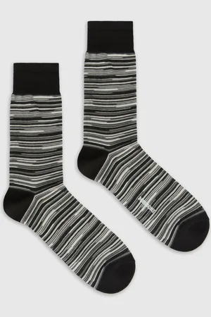 Missoni Calzini medi misto cotone fiammati, Uomo