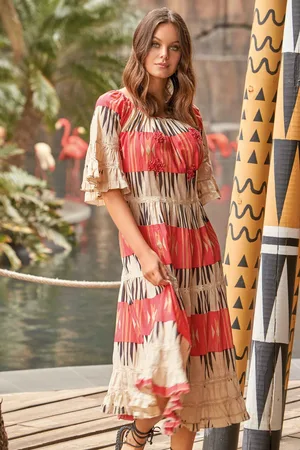 David Beachwear ABITO LUNGO FANTASIA ETNICA