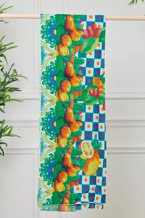 Moda Mare Positano PAREO FOULARD COTONE