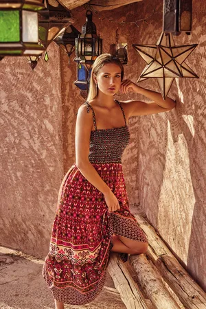 David Beachwear ABITO CON SPALLINE DAI TONI CALDI