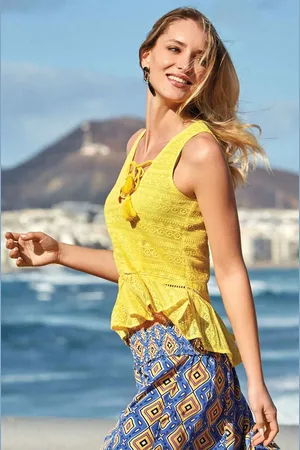 David Beachwear TOP IN PIZZO