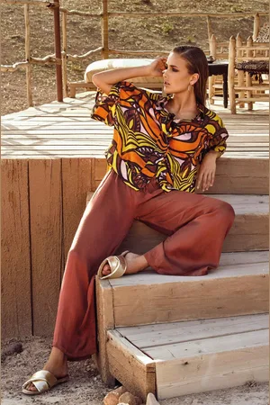 David Beachwear PANTALONI PALAZZO