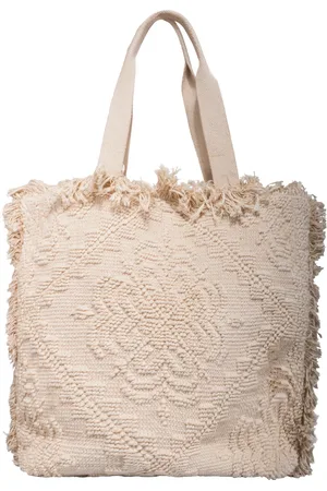 ICONIQUE BORSA A MANO IN NAPPA DI COTONE