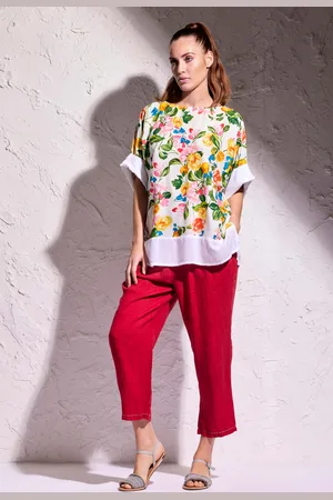 ICONIQUE PANTALONI PURO LINO